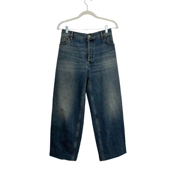 Balenciaga Cropped wide leg jeans - Picture 5 of 11